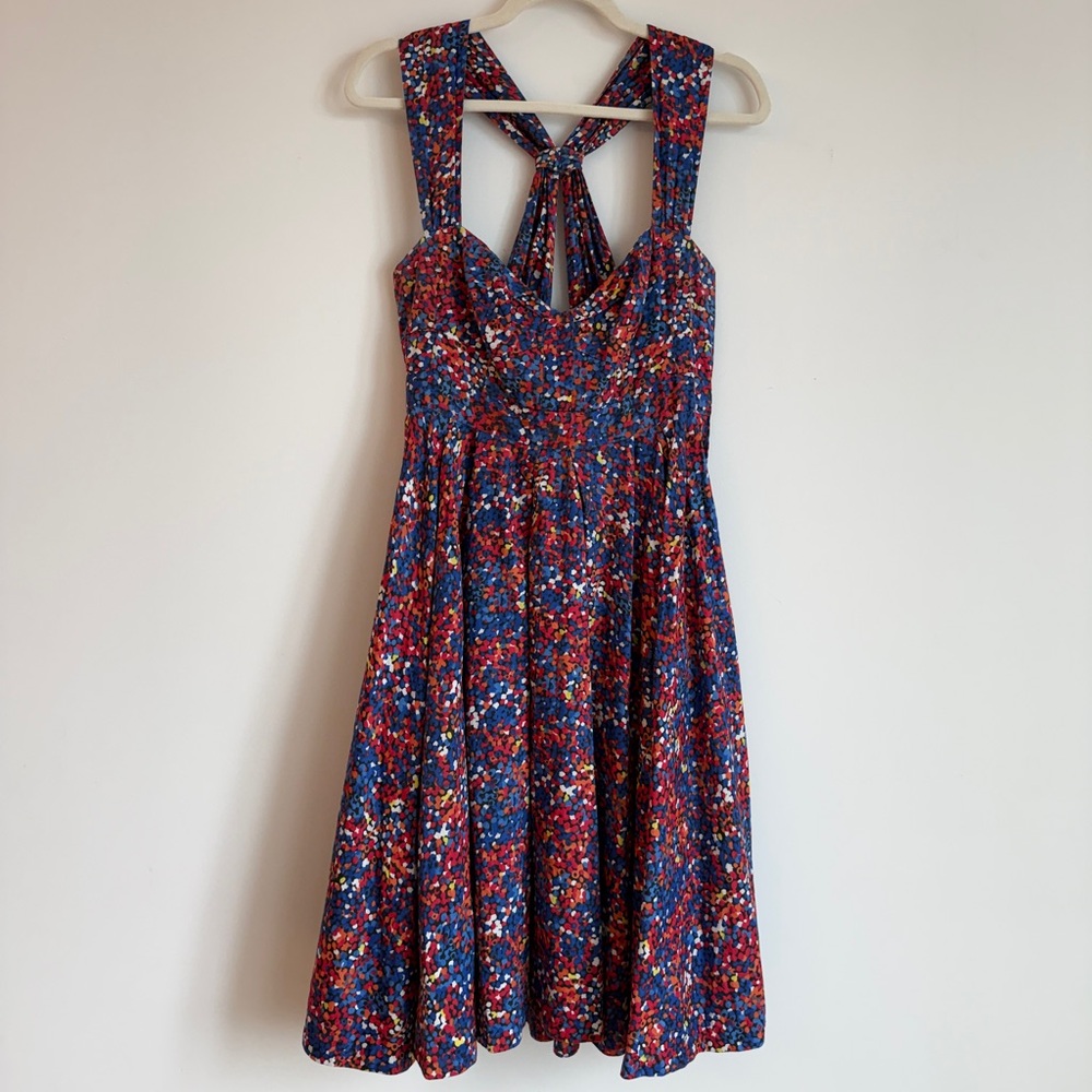 French connection dress multi color